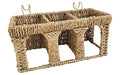 All Natural Seagrass Five Arch Guinea Pig Hay Rack with Option to Attach to Cage (Sea Grass Woven)
