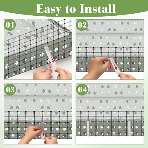 Guinea Pig Cage Liner 47''L x 24''W, Waterproof Cage Liner for Small Animals Guinea Pig Habitat Pad Washable Base for Rabbit Animals