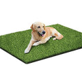 43.3 x 29.5 Inches Fake Grass Pee for Dogs Artificial Grass Rug Turf for Puppy Potty Training Washable Grass Mat Pee Grass for Dog Potty Tray