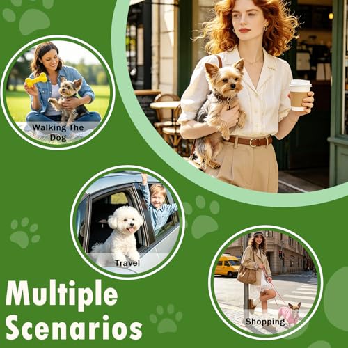 Dog Purse Carrier for Small Dogs Under 10 lbs Soft Sided Pad | Adjustable Velcro Side Pad, Extendable Bottom, Safety Leash Clip, Large Storage Pocket, Apricot - color: Apricot