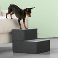 ZINUS Easy Pet Stairs, Pet Ramp, Pet Ladder, X-Small, Grey - size: X-Small