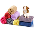 8 Piece Multi Animal Cage Liners Fleece Bedding Mats Warm Towels for Hamsters Rabbits Ferrets Hedgehogs by Guinea Pig Blankets (Multicolor, 11.8 x 11.8 Inch)