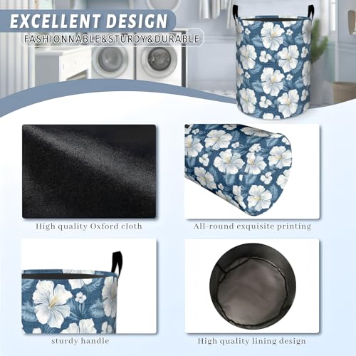 Nautical Lighthouse with Sailboat Scene Laundry Basket with Handles, 19.7"x15.7" Clothes Foldable Laundry Hamper Organizer for Dorm Nursery Bedroom Bathroom Decor, Toy Storage Bin for Kids - style: Lighthouse08