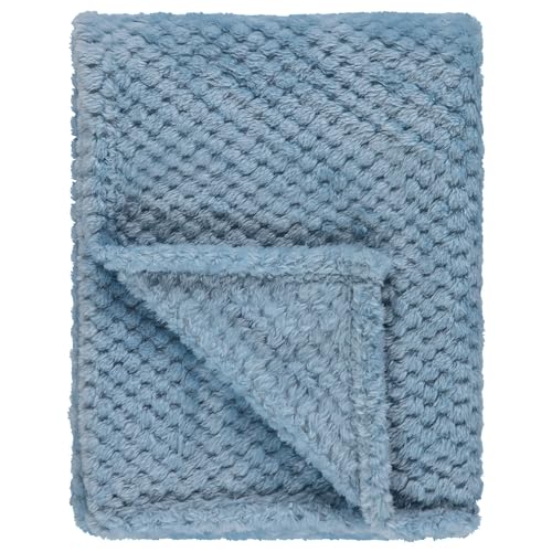 Disney Mickey Mouse Soft Baby Blanket - Flannel Fleece Blanket for Baby Girls/Boys - Plush Crib Stroller Nursery & Daycare Blankey, Smile/Blue - color: Mickey Mouse Smile