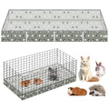 Guinea Pig Cage Liner 47''L x 24''W, Waterproof Cage Liner for Small Animals Guinea Pig Habitat Pad Washable Base for Rabbit Animals