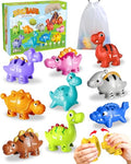 Dinosaur Number Learning Toys for Toddlers Kids 3-5, 10 Unique Dinos | 10 Colorful Number Dinosaurs | Child-Friendly Design | Learning Feels Like Play | Fine Motor Toys | Perfect Toddler Gift - style: Dinosuar Number