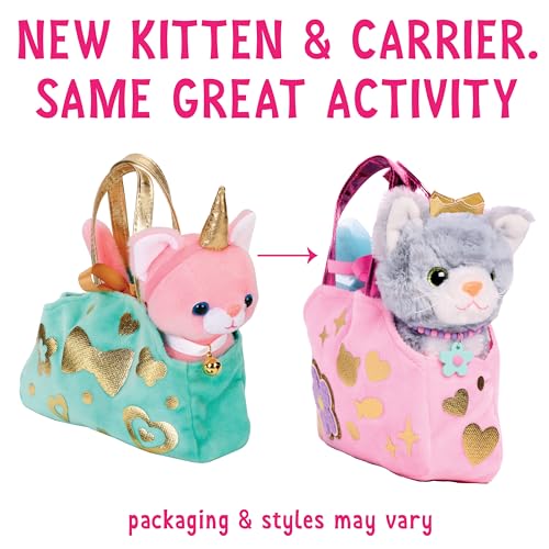 Creativity for Kids Cuddly Kitten Kit, Adopt & Accessorize Your Pet - style: Cuddly Kitten