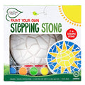 Creative Roots Mosaic Sun Stepping Stone Kit, Includes 7-Inch Ceramic Stepping Stone & 6 Vibrant Paints, DIY Garden Stone for Kids Ages 6+ - style: Sun