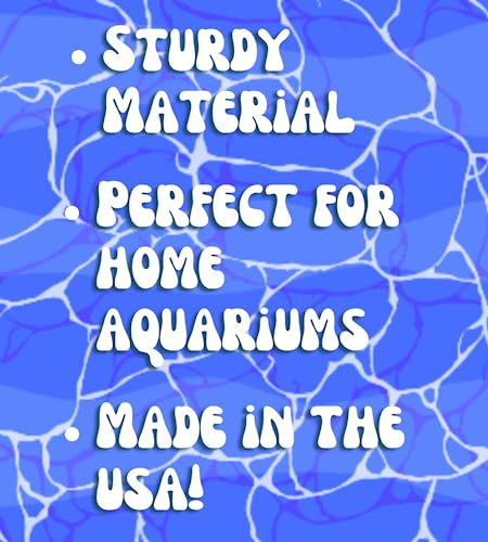 Aquarium Underground Tunnel | Fish & Shrimp Hideout for Aquariums | Unique Underground Viewing Tunnel | Made in USA (Tan) - color: Tan