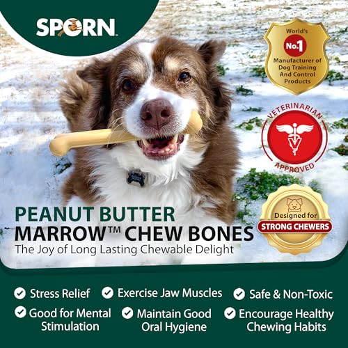 Sporn Marrow Chews Peanut Butter XS, Brown - size: X-Small