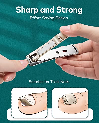 4Pcs Set, Stainless Steel Manicure Pedicure Set, Medical Grade Grooming Kit with Travel Case Gift Box for Man & Woman - color: Mr-6103