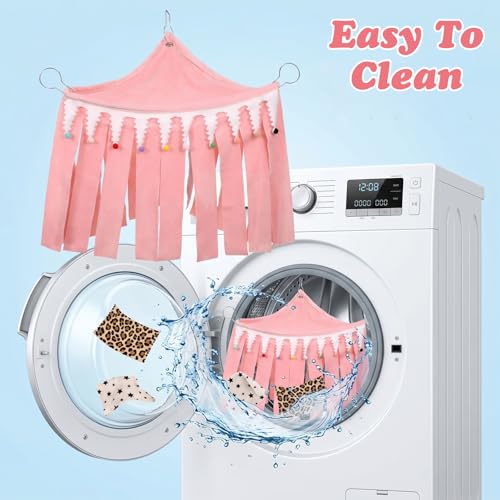 Guinea Pig Hideout, Guinea Pig Cage Accessories | Three-Sided Fringes Pets Corner Hideout for Guineas Pigs for Guineas Pigs, Bunny, Chinchilla, Hamster, Rabbit