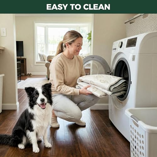 FXW Rollick Unleashed Dog Playpen for Indoor, Yard, RV Camping, 32 inch 8 Panels Dog Pen with Washable Pee Pad for Small and Medium Dogs, Black│Patented | Heavy-Duty & Easy setup Play Area, Super Absorbent Pad for Easy Cleanup, For Small & Medium Dogs, Pa