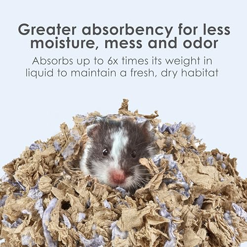 Kaytee Clean & Cozy Natural Paper with Extreme Odor Control Bedding, Made with 100% Recycled Paper - size: 24.6 Liter