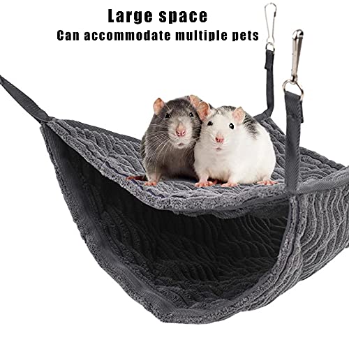 Large Ferret Hammock, Hanging Tunnel Bed for Cage Rats Chinchilla