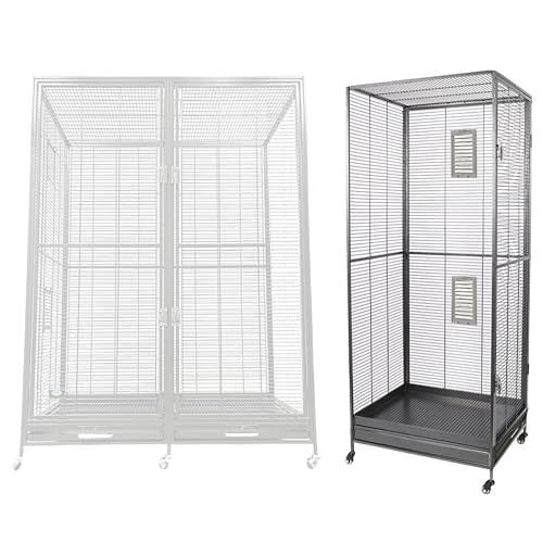 Exotic Nutrition Borneo Version II Small Animal Cage - for Sugar Gliders, Squirrels, Marmosets & Other Small Pets (Add-On) - size: Add-On