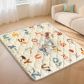 Omzer 65x50 Baby Play Mat for Floor, Playpen Mat for Toddlers Infants | Animal Alphabet Design, Safe Non-Slip Base, Extra Thick Soft Foam, Machine Washable, Foldable, Fits Playpen&Outdoor - size: 65"×50"