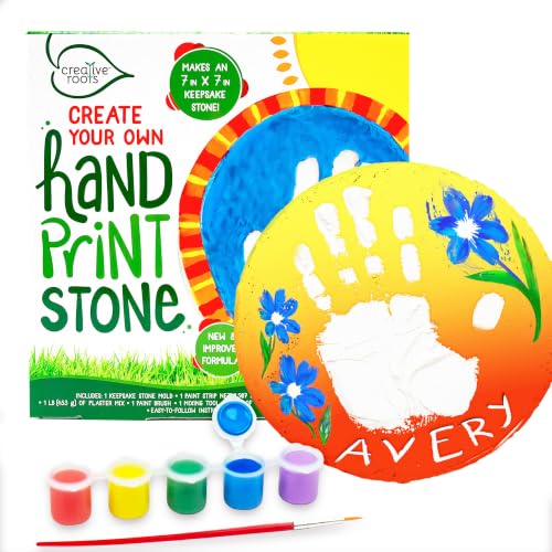 Creative Roots Create Your Own Handprint Stone by Horizon Group USA - style: Handprint