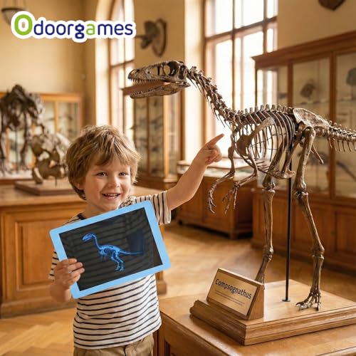 15 Pcs Dinosaur Xrays & Creatures Cards - Light Table Toys | Mythical Creatures Science Kit for Role Play - style: Dinosaur Series