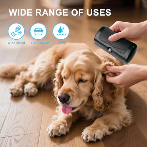 Deshedding Dog Brush, Deshedding Brush for Cats, Dogs, Rabbits, Horses | Ergonomic Dog Grooming Tool, Painless Pet Hair Remover for Short, Medium & Long Coats