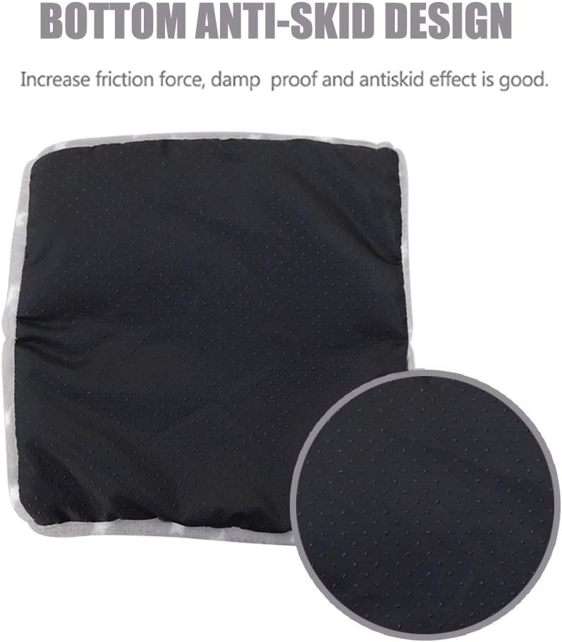 Small Animal Pet Bed, Sleeping House Habitat Nest for Guinea Pig Hamster Hedgehog Rat Chinchilla Hideout Bedding Snuggle Sack Cuddle Cup Cage Accessories with Removable Washable Mat (Gray) - color: Gray