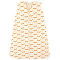 Touched by Nature Unisex Baby Organic Cotton Sleeveless Wearable Sleeping Bag, Sack, Blanket, Fox, 6-12 Months - color: Fox, size: 6-12 Months