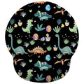 Cute Dinosaur Mouse Pad with Gel Wrist Support, Smooth Surface Ergonomic Mouse pad, Non-Slip Pain Relief Desk Mat for Gaming, Work & Office Desktop - color: Cute Dinosaur