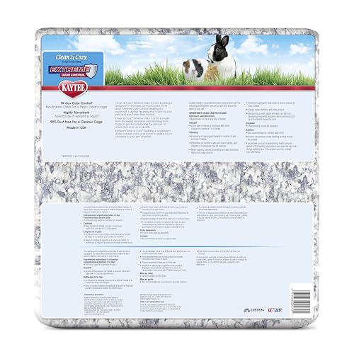 Kaytee Clean & Cozy Extreme Odor Control Bedding, Made for Small Animals, 65 Liters - size: 65 Liters