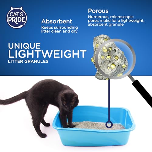 Cat's Pride Antibacterial Litter, Odor-Eliminating Lightweight Scented 12lb