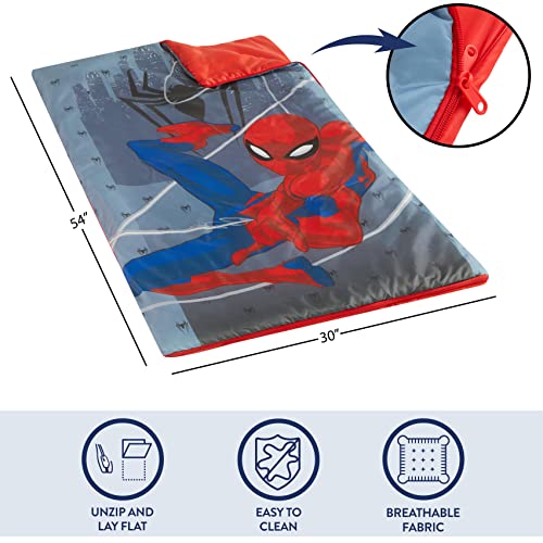 Sling Bag Slumber Set - color: Spiderman Grey