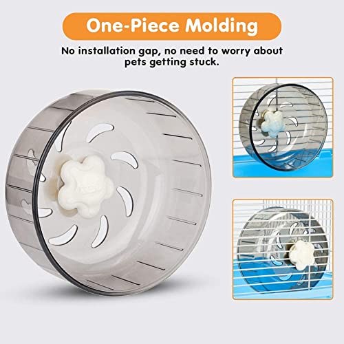 Mini Silent Exercise Wheels for Hamsters Less Than 4 inches 10 cm in Length Toys Hamster Ball Small Pet Running Toy Ball Gerbils Mice Rat Guinea Pig Hamster Cage Accessories