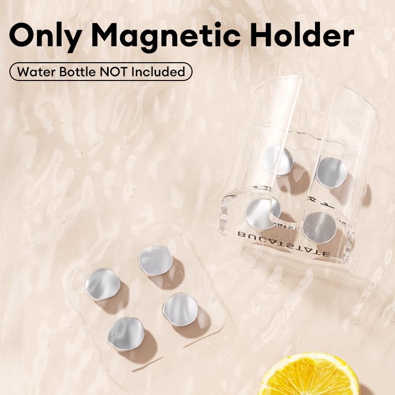 BUCATSTATE Hamster Water Bottles Holder with Magnetic Drop-Resistant | With Adjustable Height, Fits Bottles up to Dia 2 inches, For Hamsters Small Pets (Only Water Bottle Holder)