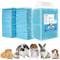 Rabbit Pee Pads Bunny Toilet/Potty Training Pad Super Absorbent Cage Liner | Squirrel Guinea Pig Hedgehog Hamster Chinchilla Puppy Incontinence Underpads Ultra Absorbent & Quick-Dry, 13"x18" 20 Pcs - size: 13" x 18" 20-Count