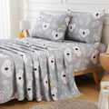 Twin Sheets Set Kids Cute Koala Animal Printed Bed Sheet 3 Pieces | 15 inch Deep Pocket Fitted Sheet and Pillowcase Set, Soft Breathable Microfiber Cartoon Printed Bed Sheet for Kids Room - color: Koala, size: Twin