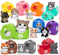 Learning Toys for Toddlers 1 2 3 Year Old Toddlers, 20Pcs Kitten Finger Puppets for Kids, Montessori Counting, Matching & Sorting Toy, Christmas Birthday Gifts for Baby Boys Girls Age 12-18 Months - style: KITTEN