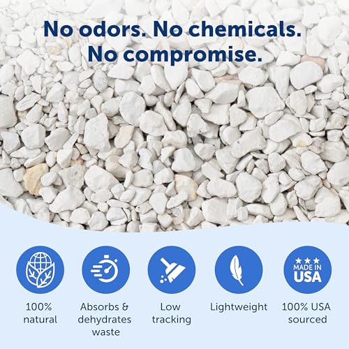 PetSafe ScoopFree Premium Natural Cat Litter, 8 lb Bag | Non-Clumping Cat Litter, 30+ Day Odor Control, No Chemicals, Additives, Dyes or Fragrances, Use with Any Litter Box - size: 1-Pack (8 lb Bag)