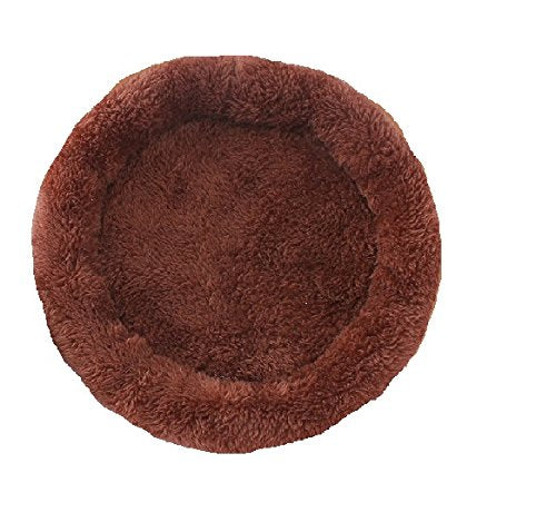 Hamster Bed Soft Warm Cushion for Small Animal - Comfortable Sleep Mat Pad for Guinea Pigs/Hedgehog/Squirrel/Mice/Rats/Chinchilla Nest House - color: Brown, size: Large