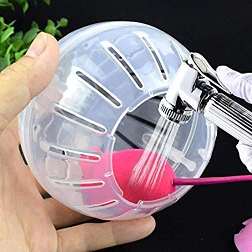 Mini New Cute Dwarf Hamster Running Ball 4.7 Inches Crystal Ball for Hamsters Small Silent Exercise Wheel Small Cage Accessories Suitable for Hamsters Less Than 4 inches 10 cm in Length (Pink) - color: Pink