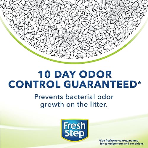 Fresh Step Cat Litter, Unscented, Odor Control | Clumping Formula | Activated Charcoal | 14 lb | Pack of 2 - size: 14lb (Pack of 2)