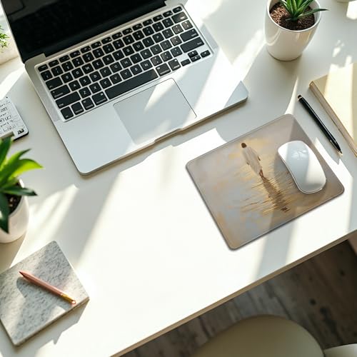 Christian Jesus Walking on the Water Mouse Pad, Christian Jesus Gifts Mouse Pads Mousepad for Desk Office Computers Laptop, Religious Office Supplies Desk Accessories, 9.5x7.9 Inch - color: 13Child