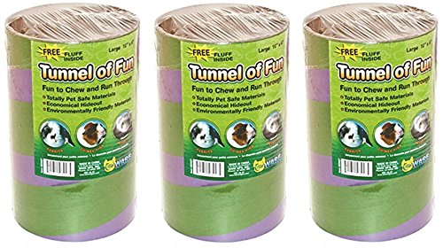 Ware Manufacturing Tunnels of Fun Small Pet Hideaway, Large (3 Tunnels)