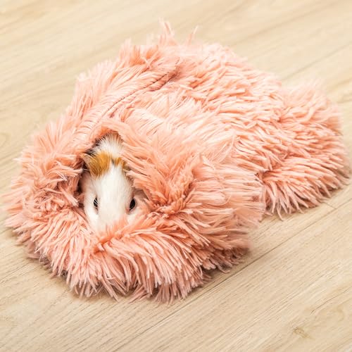 Guinea Pig Blankets 4 Pack, Warm Cozy Fleece Pet Cage Accessories | Washable Cold Weather Small Animal Bedding Mat Cage Liners for Hedgehog, Rabbit, Hamster, Chinchilla (17.7x17.7in) - size: SMALL: 17.7"*17.7"