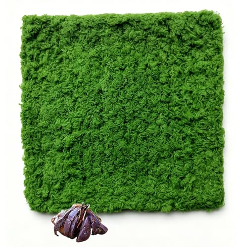 Hermit Crab Climbing Wall Climbing Toys Hand-Woven Coral Fleece Moisturizing Ladder for Hermit Crab Tank Small Animal Cage Accessories