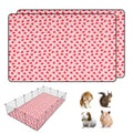 2 PCS Guinea Pig Cage Liner, Reusable Waterproof Guinea Pig Liner, Washable Small Animals Bedding, Super Absorbent Pet Pee Pads Guinea Pig Mats, Rabbit Mats for Cages (36 * 60 inch) - size: 36*60 inch 2pack