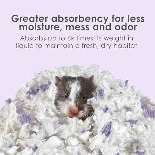 Kaytee Clean & Cozy Lavender Bedding for Pet Guinea Pigs, Rabbits, Hamsters, Gerbils, and Chinchillas, 100 Liters - size: 100 Liters