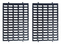 Saguaro Acres Rabbit and Small Animal Cage Resting Mat for Wire Floored Cages - Pack of 2 (Black) - color: Black