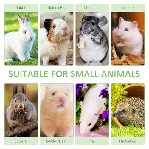 Tfwadmx Small Animal Snacks Sweet Bamboo Molar Treats 200 g Bunny Chew Toys for Chinchilla Rabbit Guinea Pig Hamster Squirrel (About 22-27 Sticks) - size: 0.26 Ounce (Pack of 27)