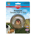 Kaytee Timothy Roll 'n' Toss Toy and Treat for Rabbits, Guinea Pigs | Dental support. Edible rabbit toys for play. 100% edible, timothy hay, grains and vegetables