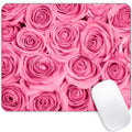 Pink Rose Mouse pad Customized Mousepad Non-Slip Rubber Base Mouse Pads for Computers Laptop Office Desk Accessories Mouse pad - color: Pink Rose
