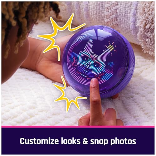 BITZEE Hamster Ball Interactive Toy & Digital Pet, Ages 5+ | Collect 20 Virtual Friends, Rolls & Reacts to Touch, Play 5 Mini Games, Screen-Free Responsive Play, Birthday Gift for Kids
